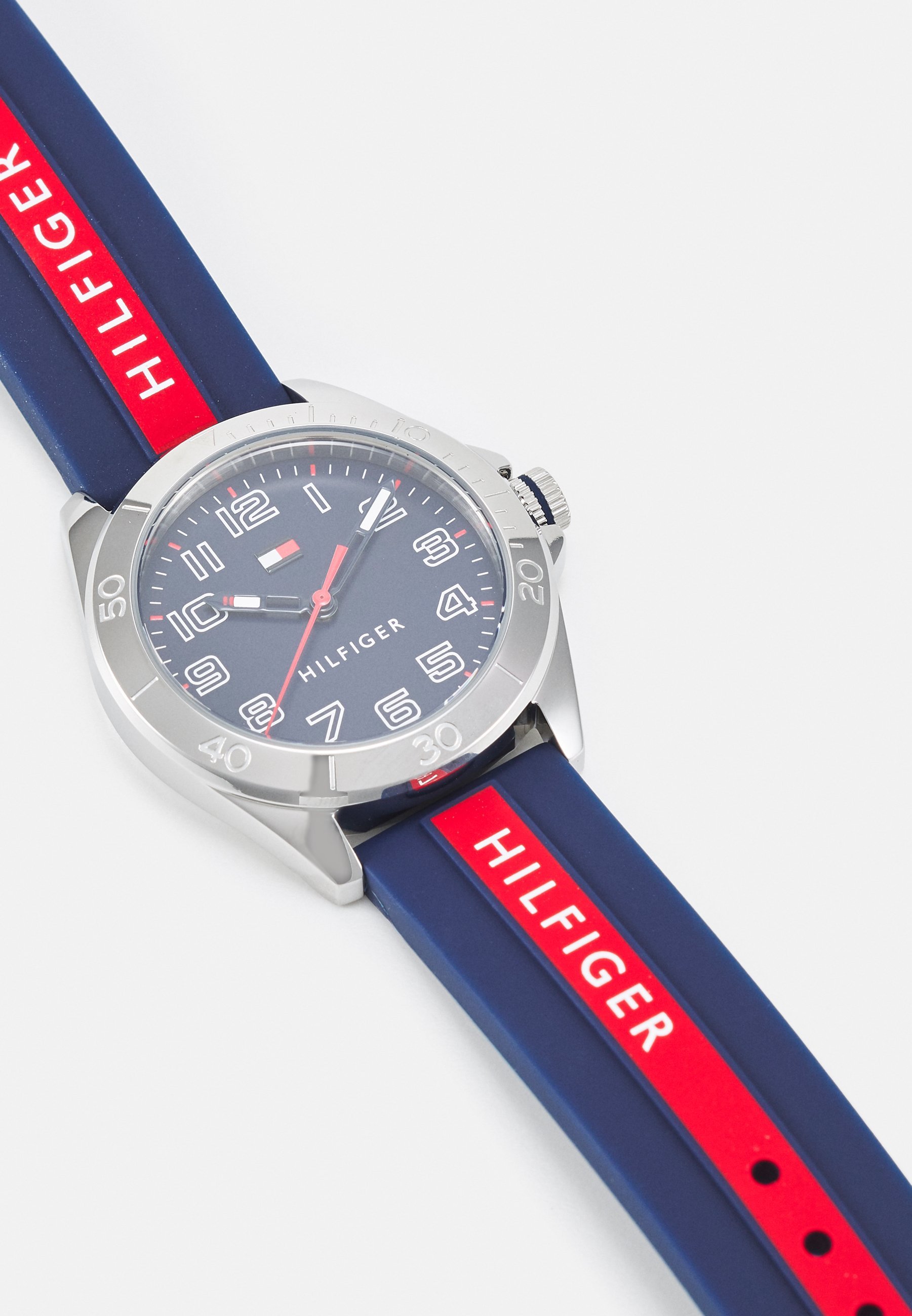 Tommy Hilfiger UNISEX - Horloge - marineblauw/rood