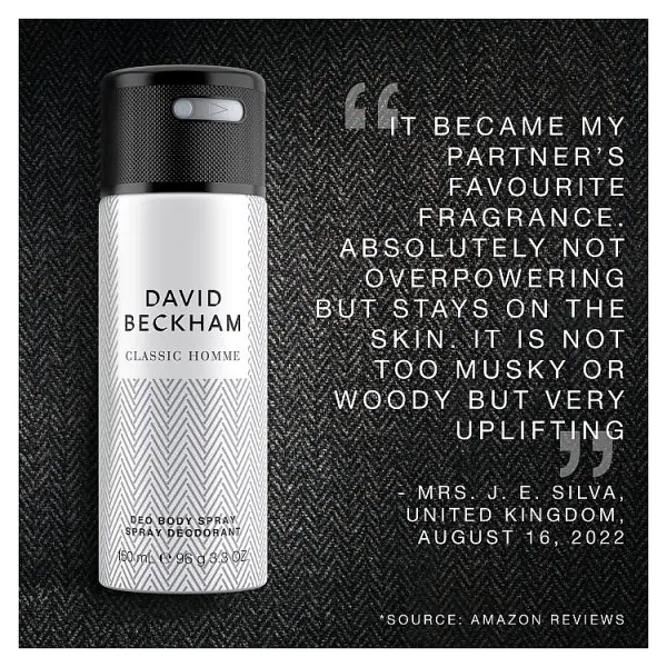 Deodorante spray David Beckham Classic Homme 150ml