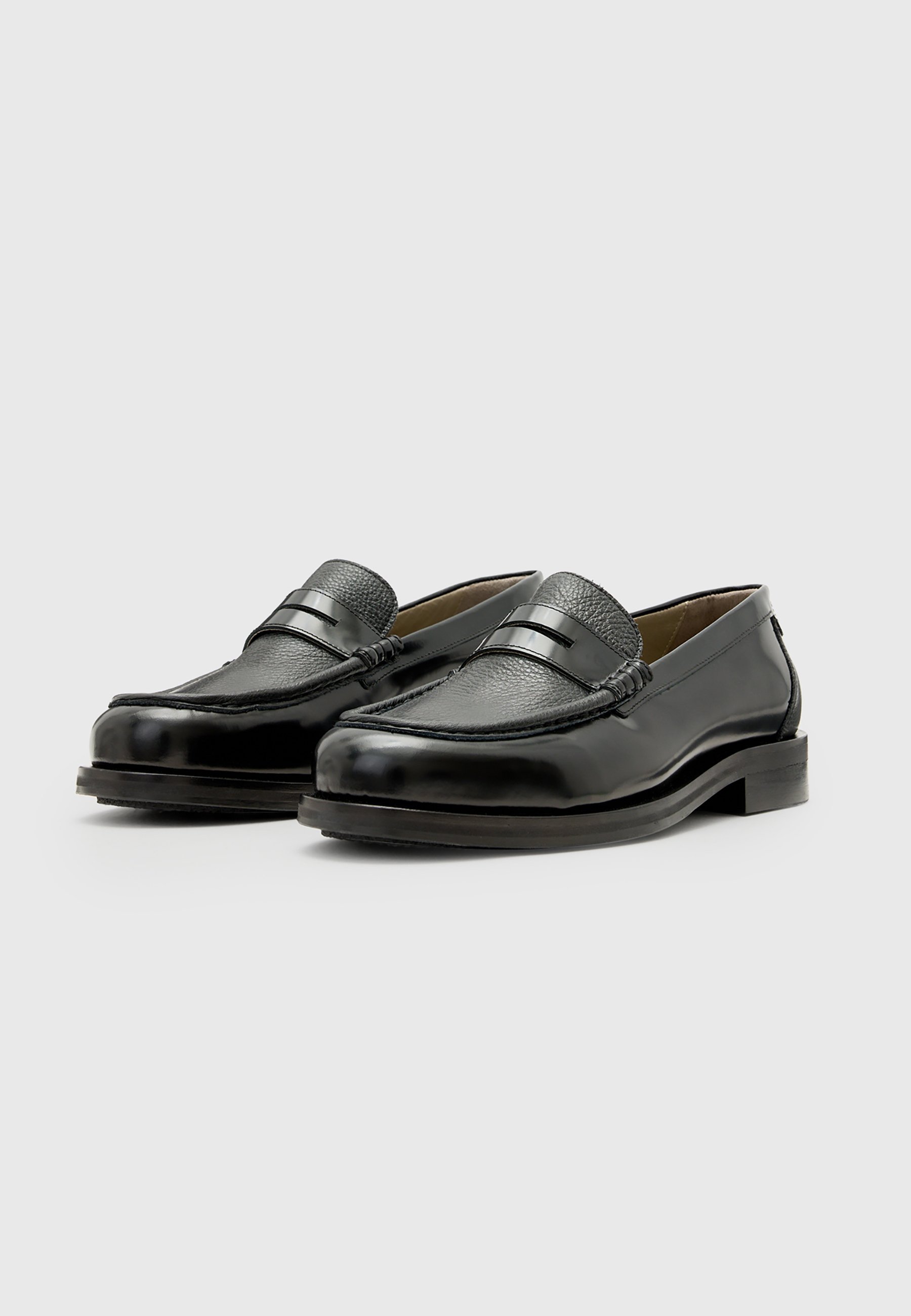 AllSaints BLOOM LOAFER - Pantofi sport eleganți - negru