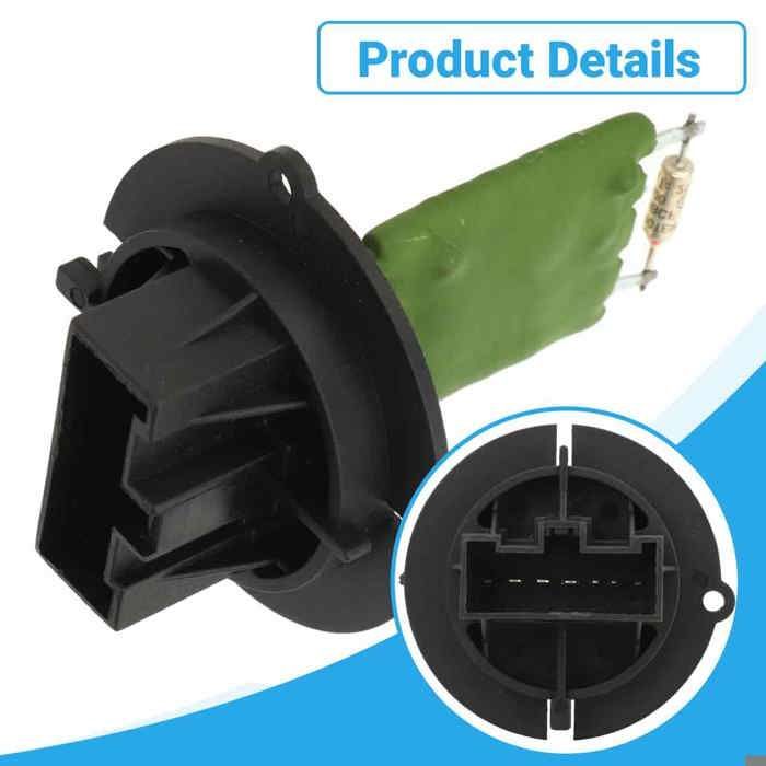 Resistenza riscaldante con cablaggio di ricambio per Peugeot Citroen 307 206 C3 Xsara Picasso 6450JP PZCC