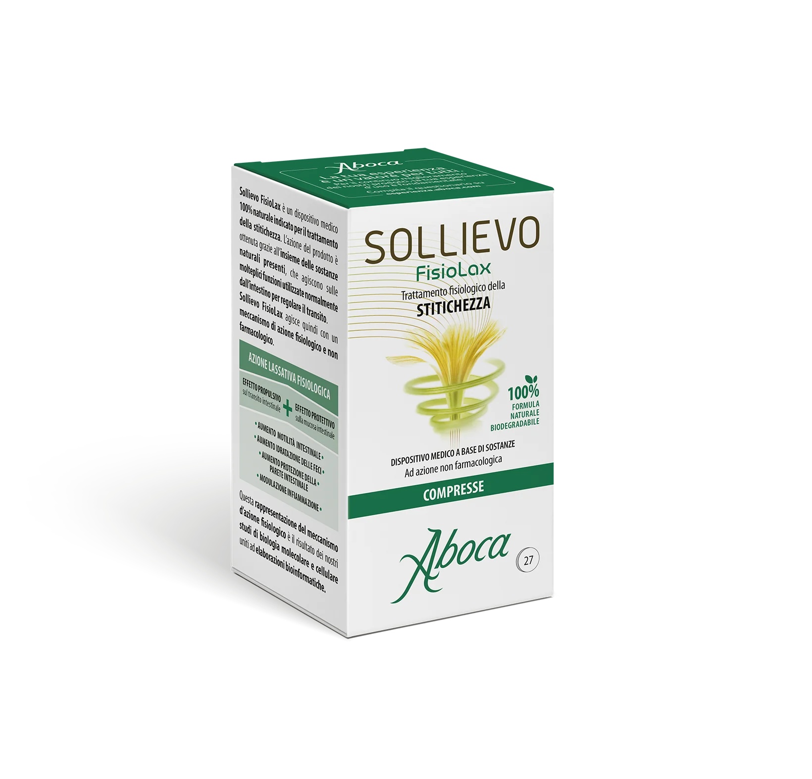 ABOCA Aboca Sollievo Fisiolax 27 comprimés Constipation