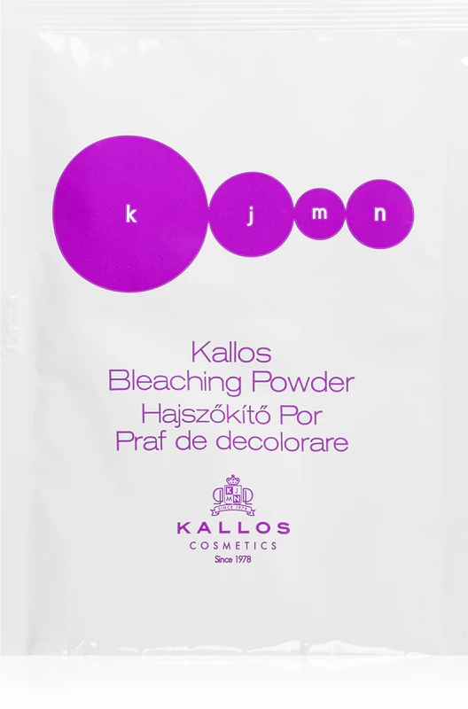 Kallos KJMN Professional Bleaching Powder, een poeder voor het oplichten en accentueren van de huid.