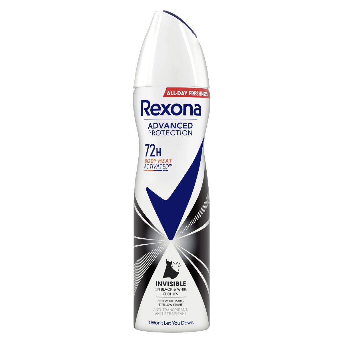 Rexona Advanced Protection Invisible Schwarz & Weiß