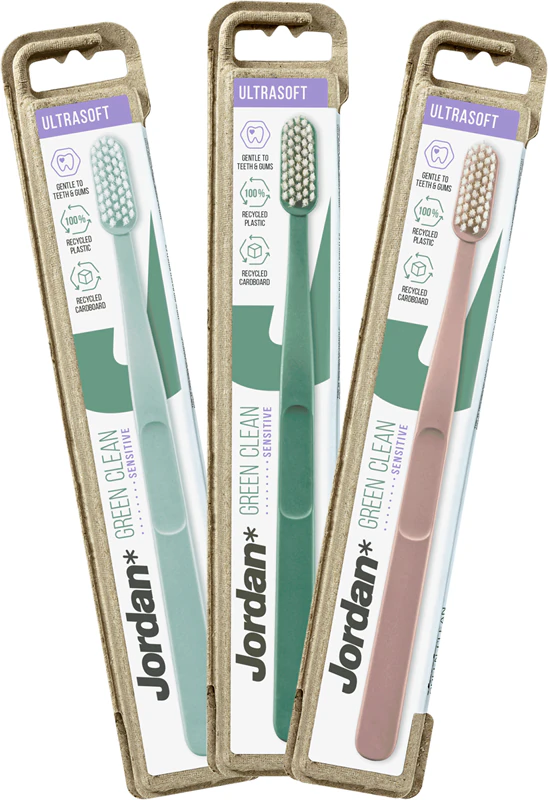 Jordan Green Clean Ultrasoft tandenborstel