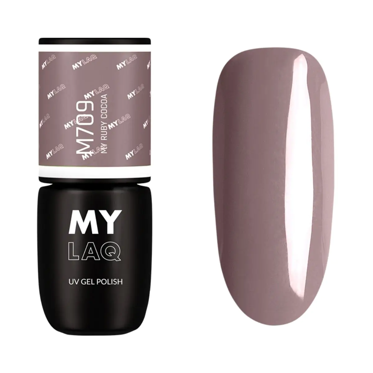 Mylaq Lakier hybrydowy, My Ruby Cocoa