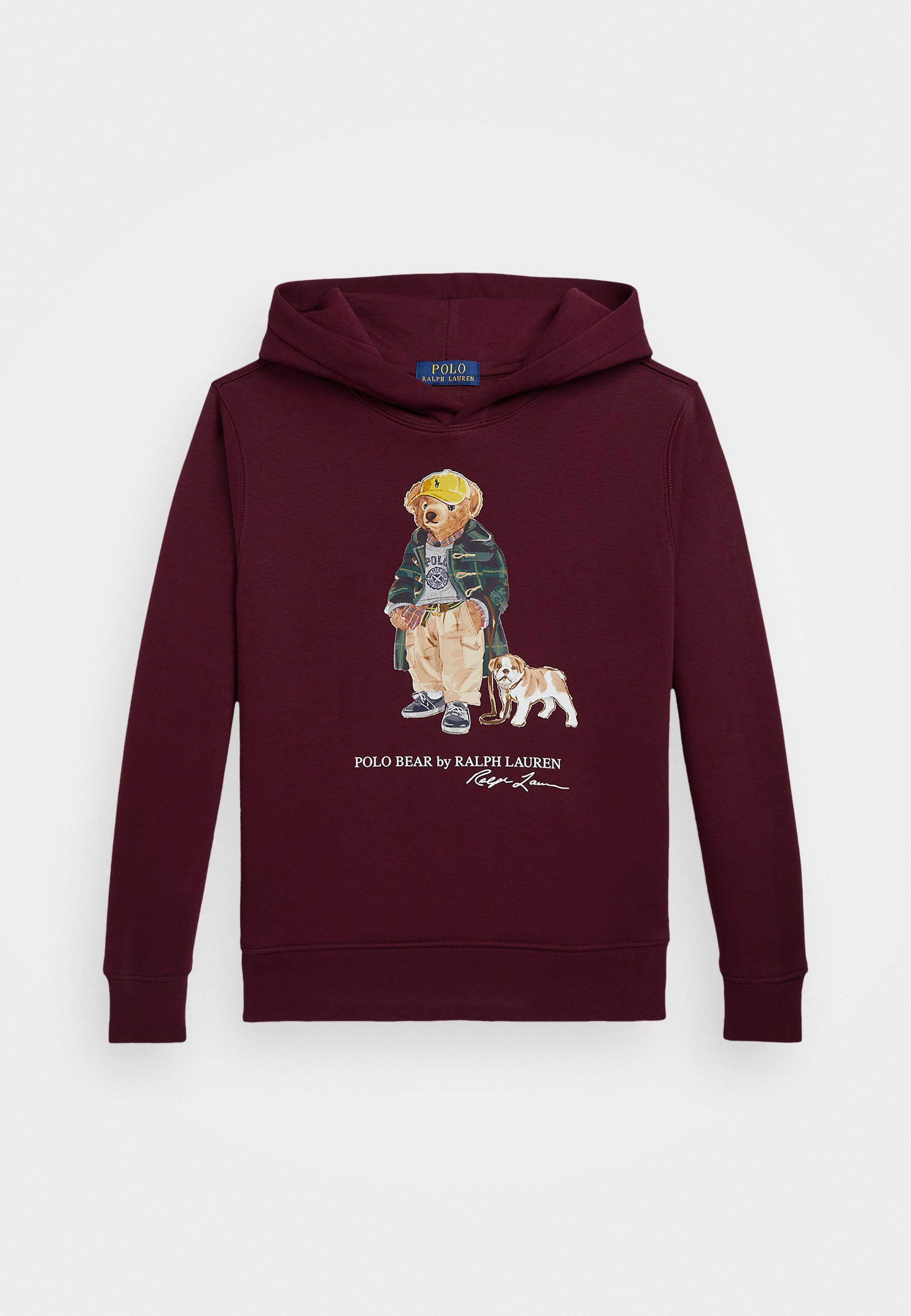 Polo Ralph Lauren POLO BEAR FLEECE HOODIE - Hoodie - klassiek wijnrood