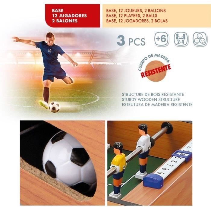 CB Games houten tafelvoetbaltafel