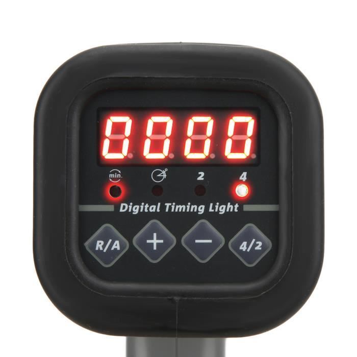 SALUTUYA Luce stroboscopica per motore, luce digitale per fasatura motore, luce stroboscopica induttiva per utensili auto