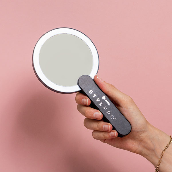Specchietto compatto portatile a LED TYLPRO Twirl me up
