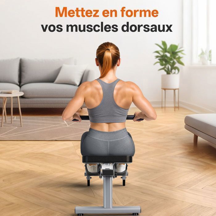 Rameur d'appartement - JOROTO - MR10S - Pliable - 12 niveaux de résistance - Bluetooth