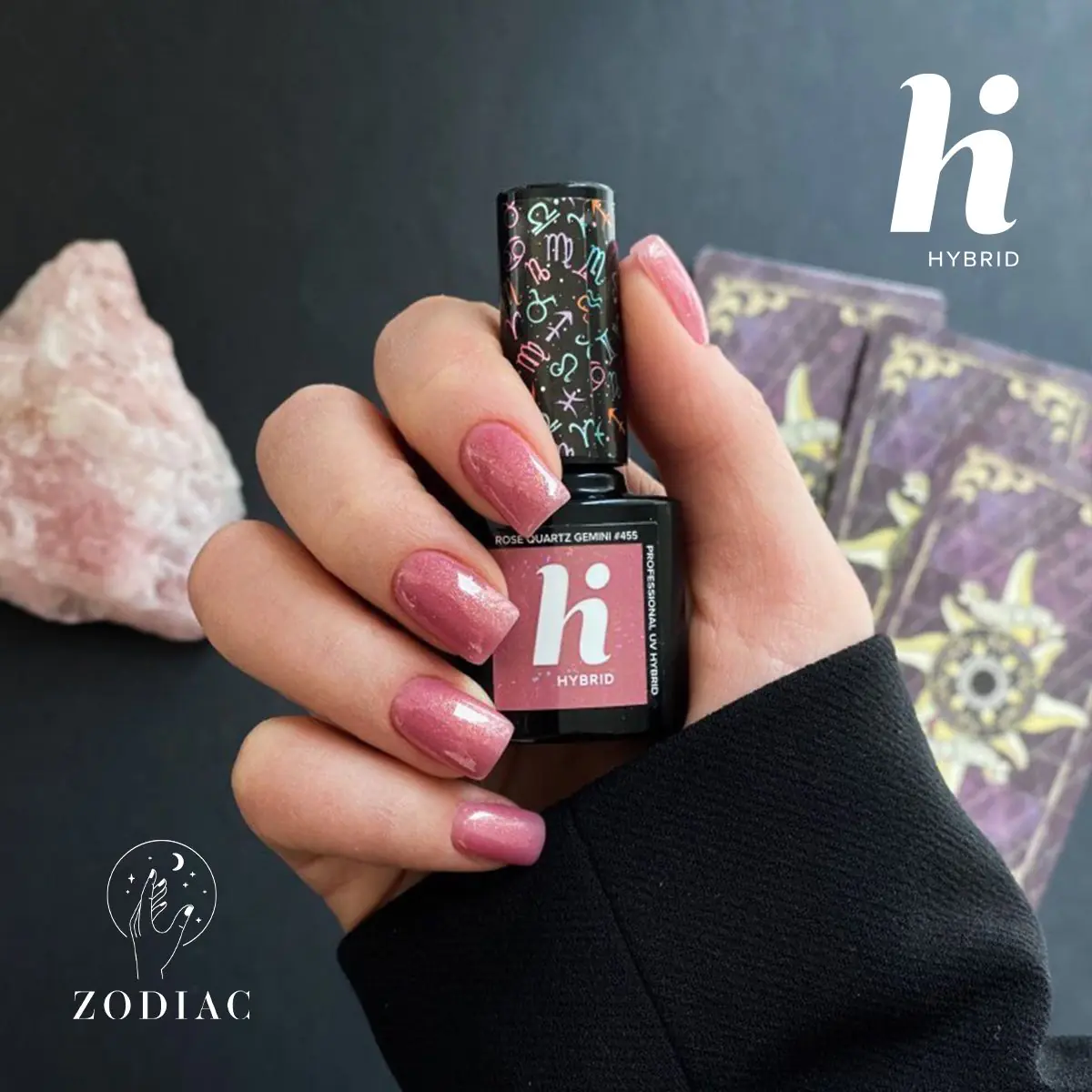 Hi Hybrid Lakier hybrydowy 455 Rose Quartz Gemini