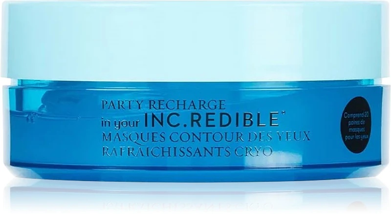 Nails Inc. Party Recharge хидрогел маска за очи са ефектом хлађења