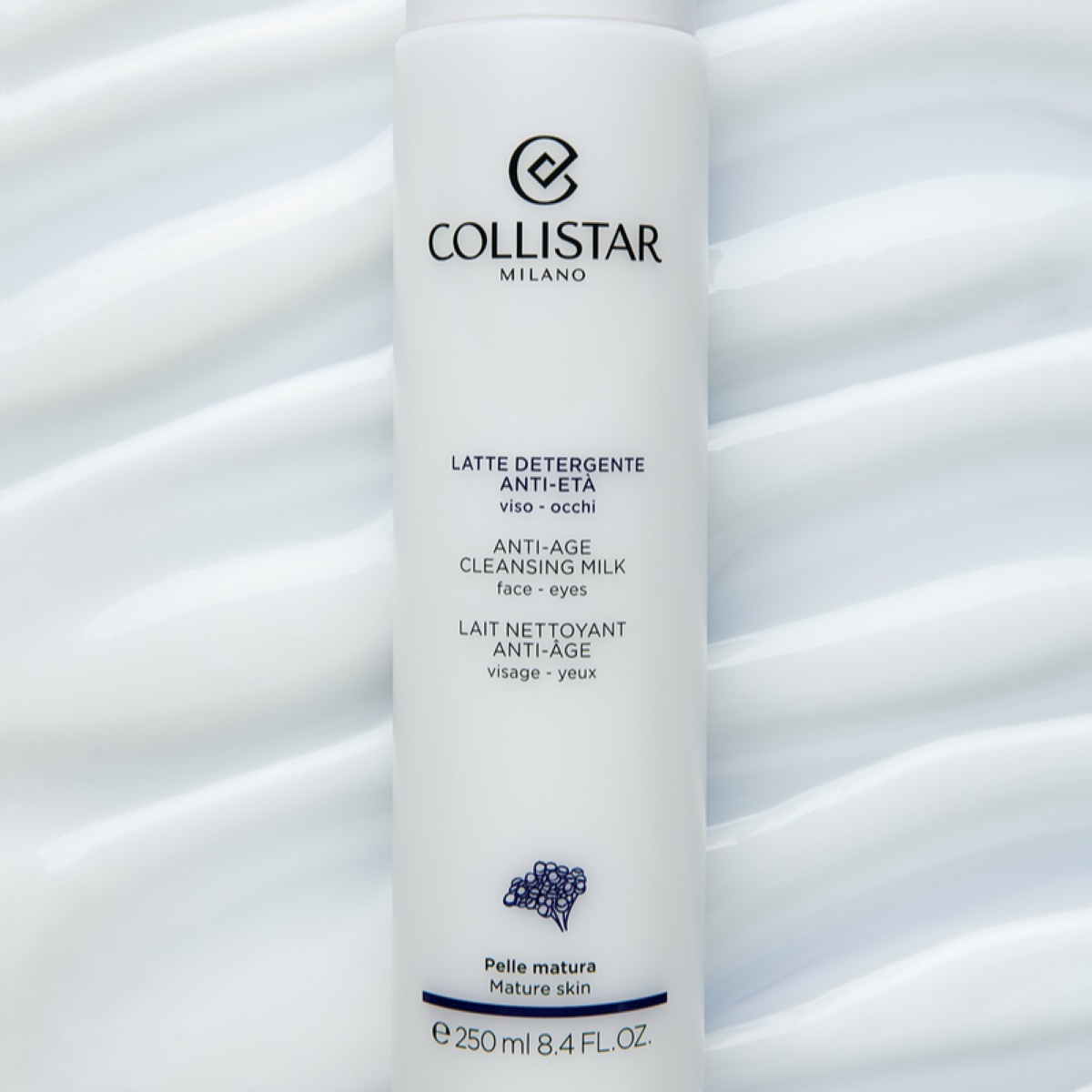 Collistar Lait Nettoyant Anti-Âge Visage-Yeux