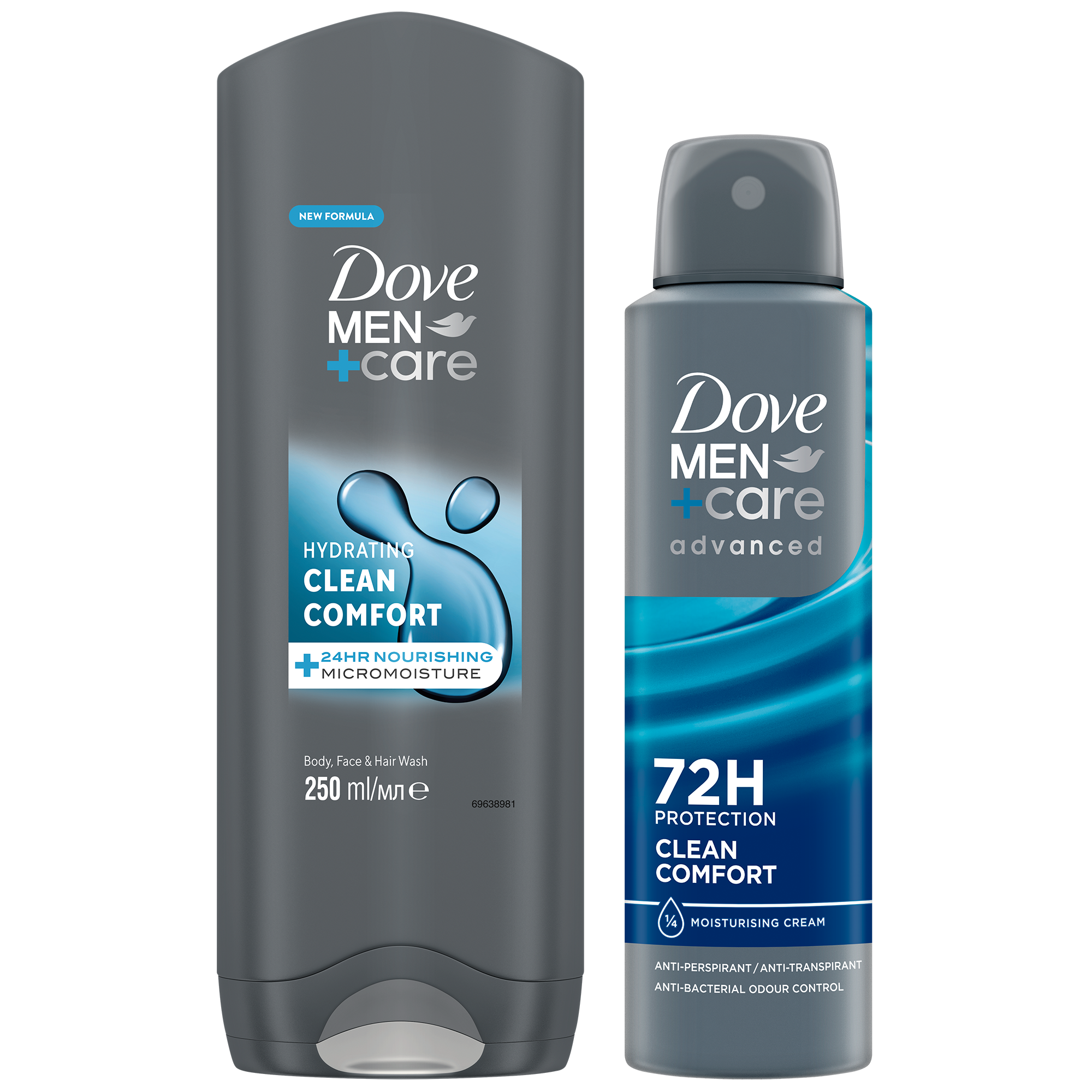 Dove Clean Comfort+Advanced