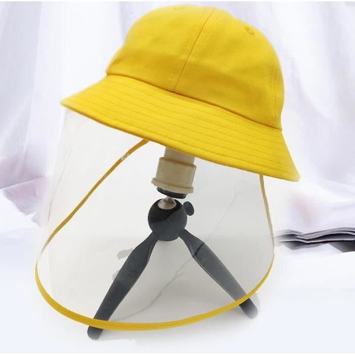 Chapeau de soleil Fille Garçon Enfant Bébé - Chapeau de pêcheur Casquette visière Extérieure École Pique- Nique