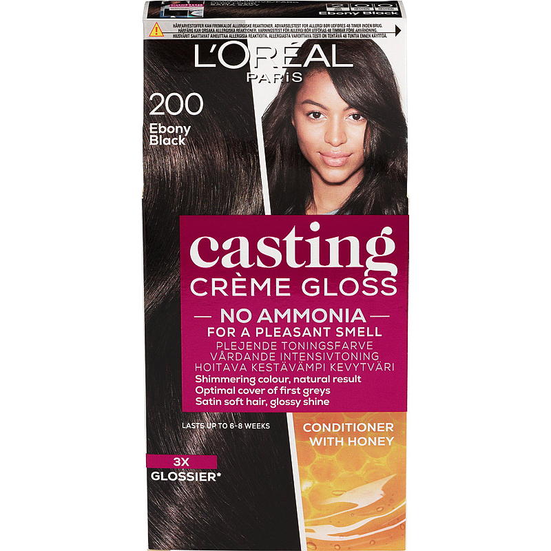 Loreal Casting Creme Gloss 200 Noir ebbenhout
