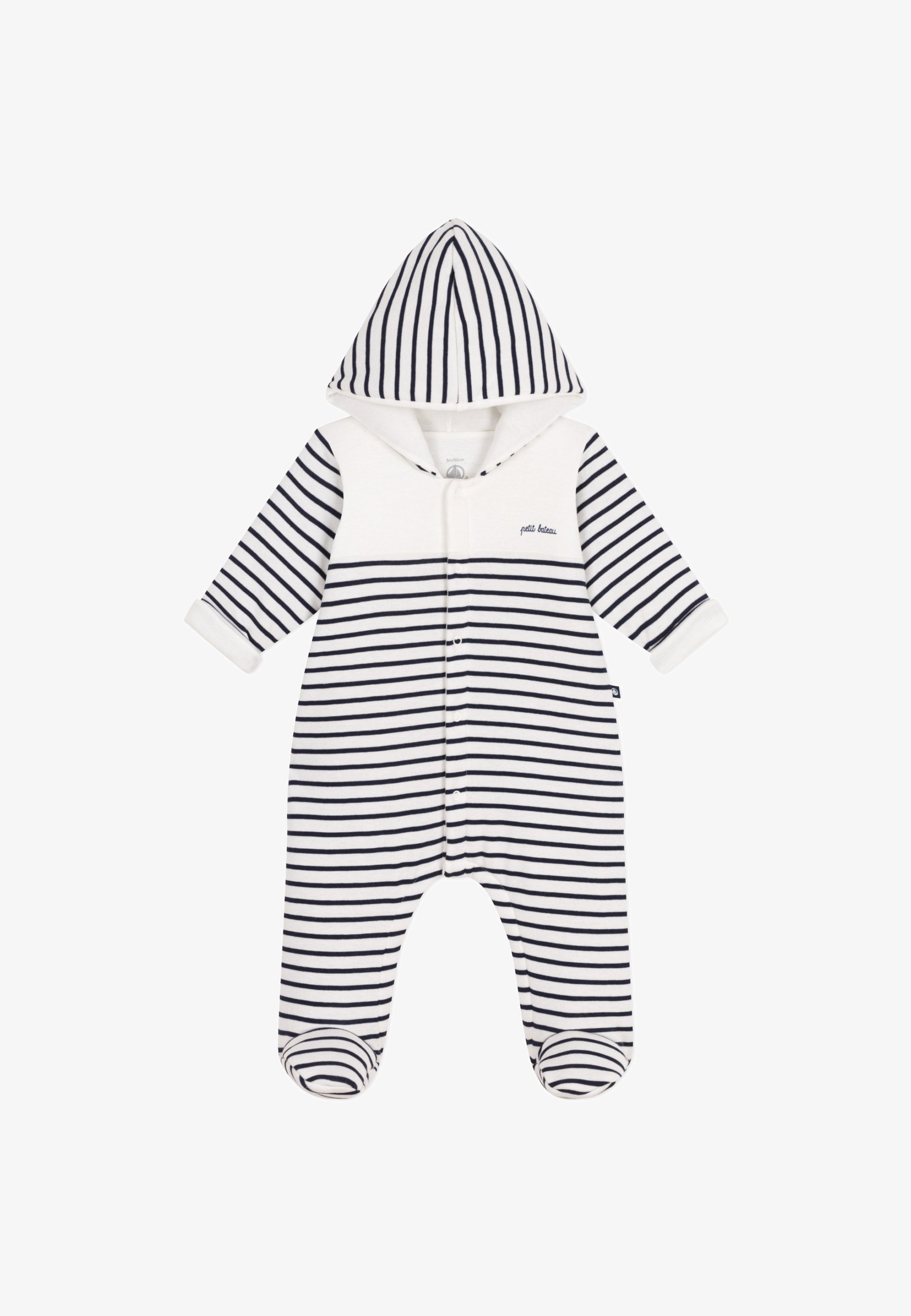 Petit Bateau BABY BANK UNISEX PIKK PIKK KOMBINEES - Pidžaama - vahukommi/suitsuvärvi