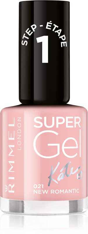 Hybridní lak na nehty Rimmel Super Gel By Kate bez použití UV/LED lampy