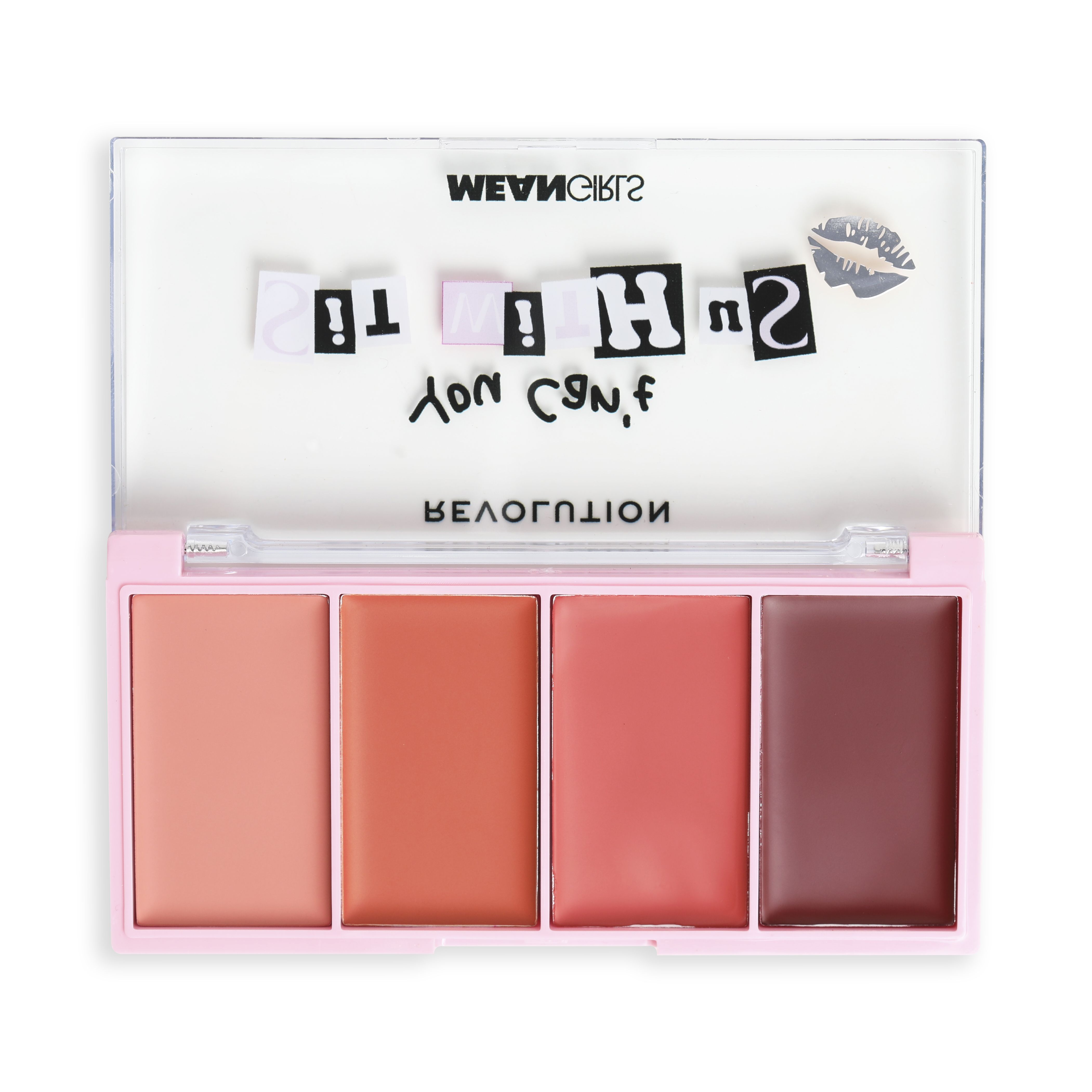 „Mean Girls Wear Cream Blush“ skaistalai
