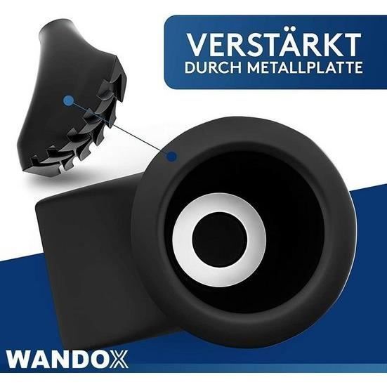 Capuchons de protection de remplacement MAVURA »WANDOX coussinets pour bâtons de randonnée attachement au terrain accessoires de