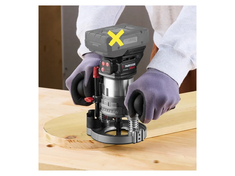 PARKSIDE PERFORMANCE® Fraseuse multifunción sin hilo PMFAP 20-Li A1, 20 V
