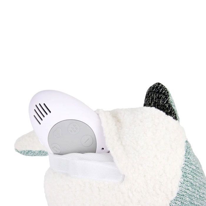 Peluche de Moby la Ballena Verde con Ruido Blanco - FLOW AMSTERDAM