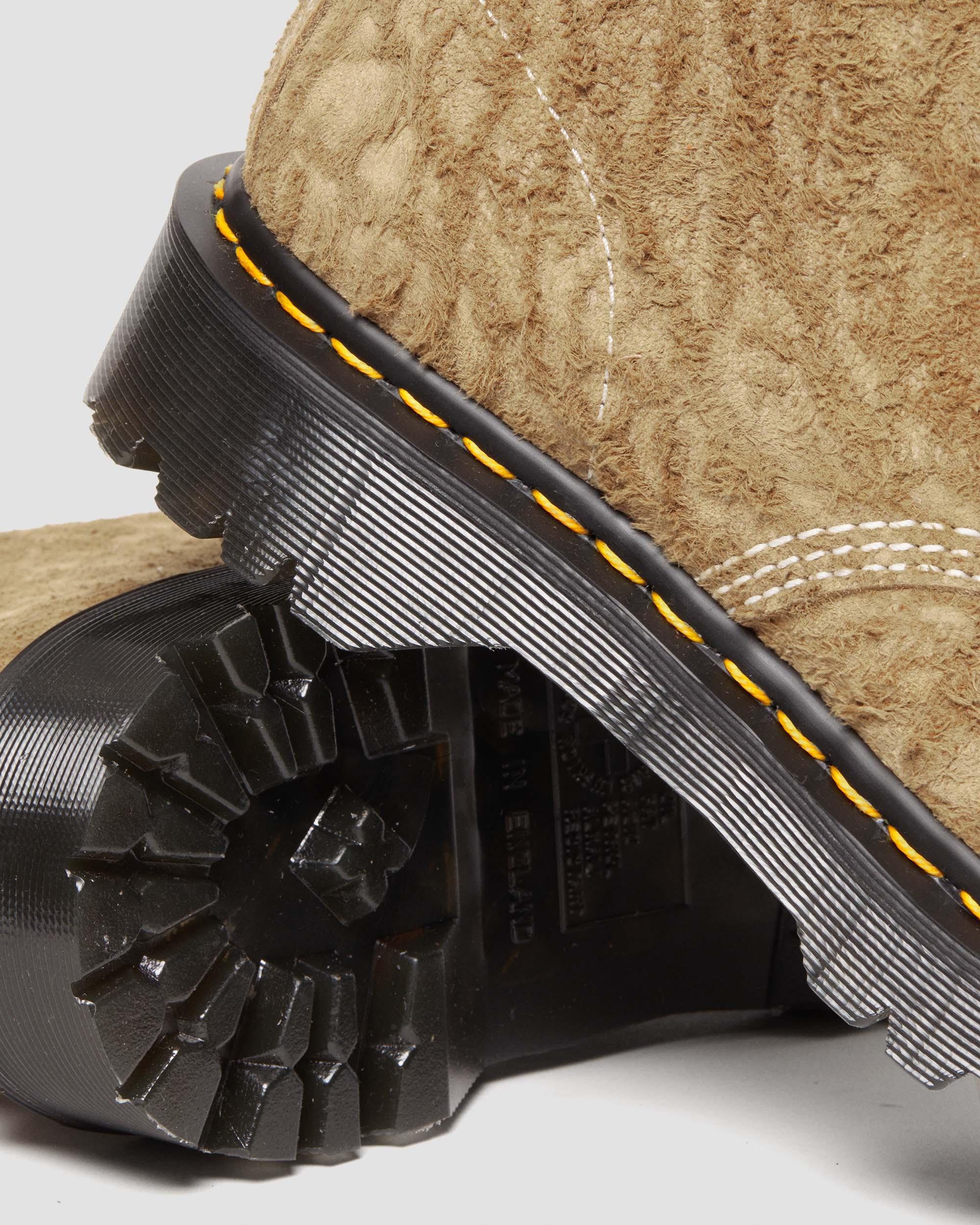 1460 Pascal Made in England Emboss Suede Lace Up Boots