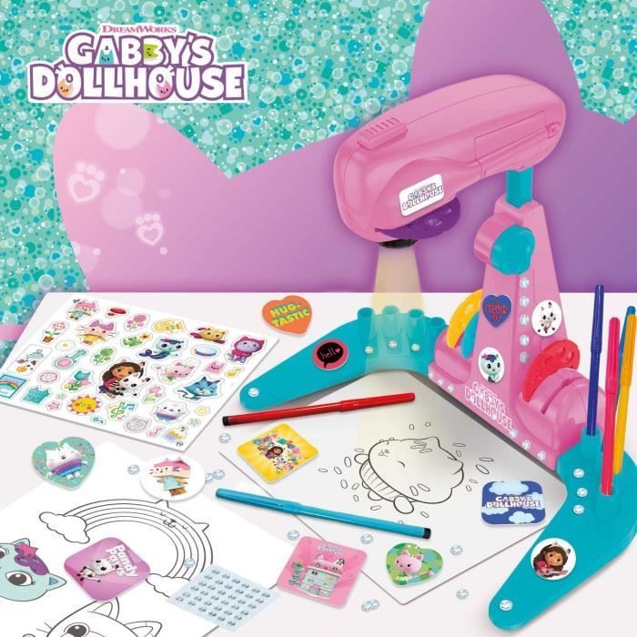 Projetor de Desenho - LISCIANIGIOCHI - Gabby e a Casa Mágica - Acessórios e Modelos Inclusos
