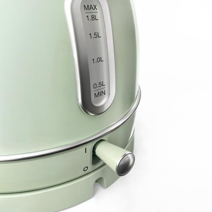 Vintage Vattenkokare - SWEISS - KTL7 - 2200 W - 1,8 L - 360° Vridbar Bas - Grön