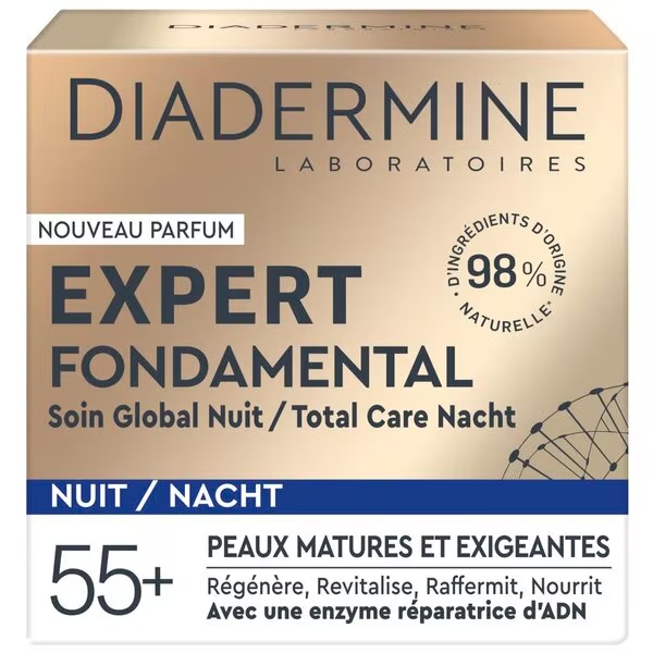 Diadermine Expert Fondamental noćna krema<br>50ml - Zrela koža