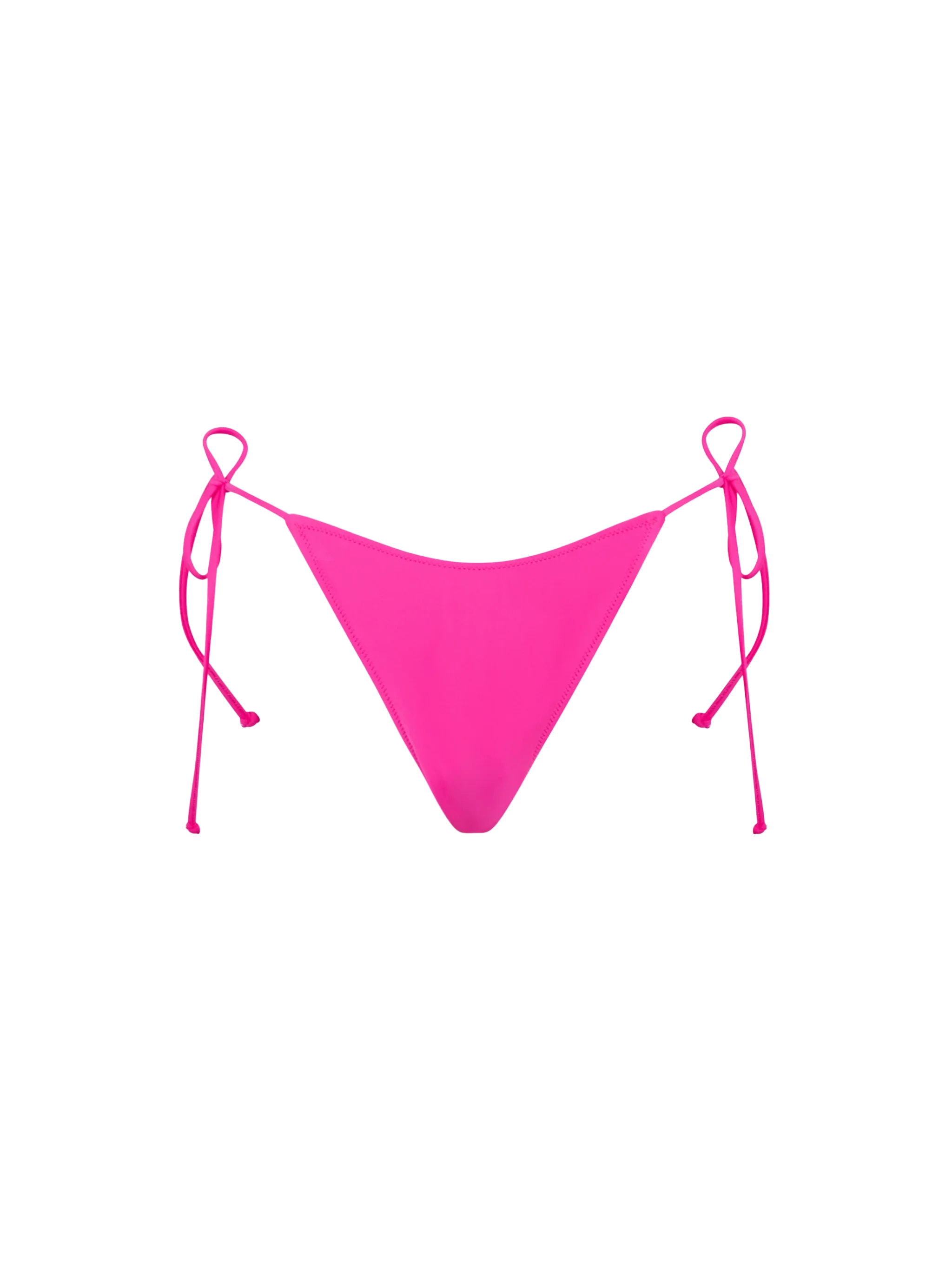 Fuchsia hoog uitgesneden zwembroek voor dames