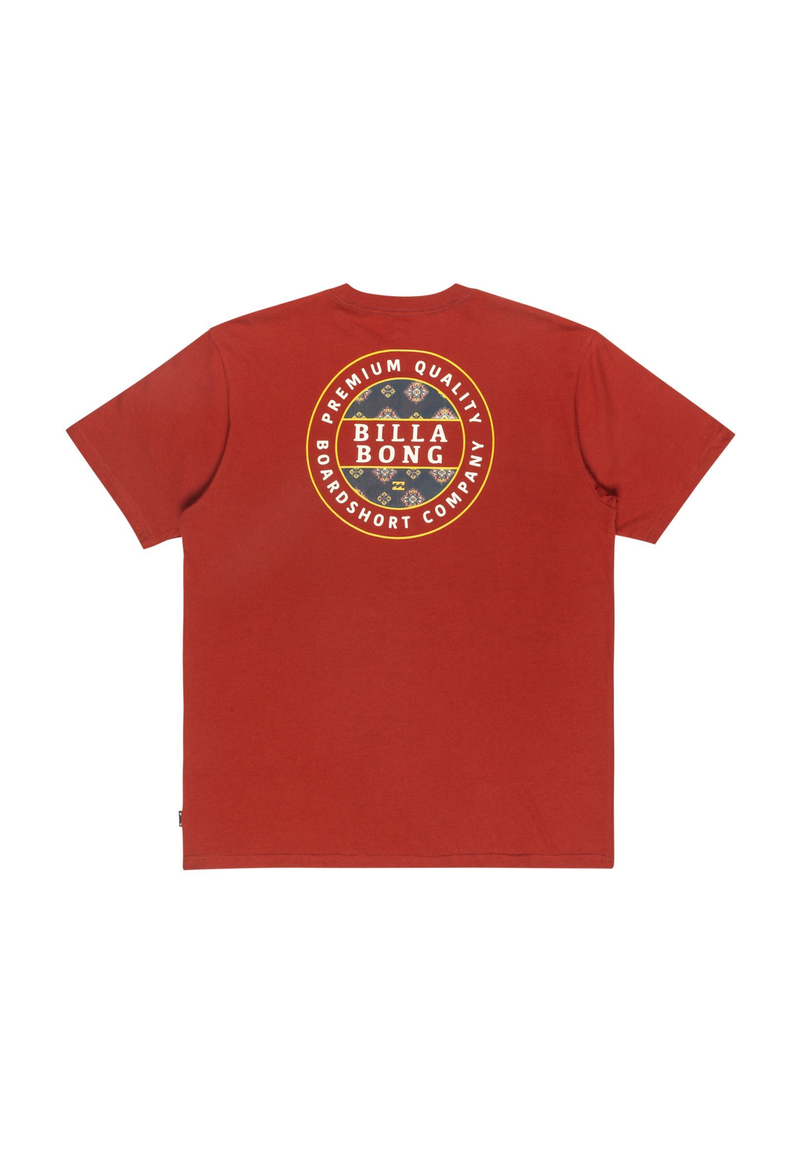 Billabong ROTOR FILL - Bedrukt T-shirt - baksteen