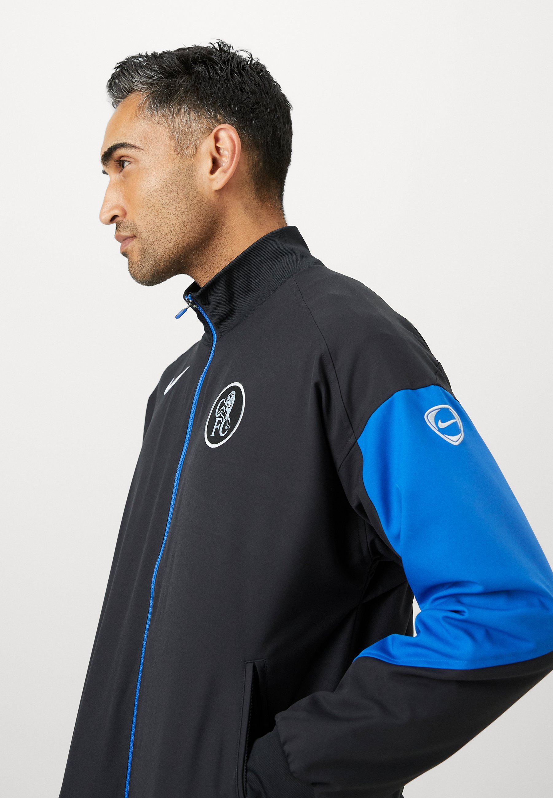 Oblečení Nike Performance Club - černé/Game Royal