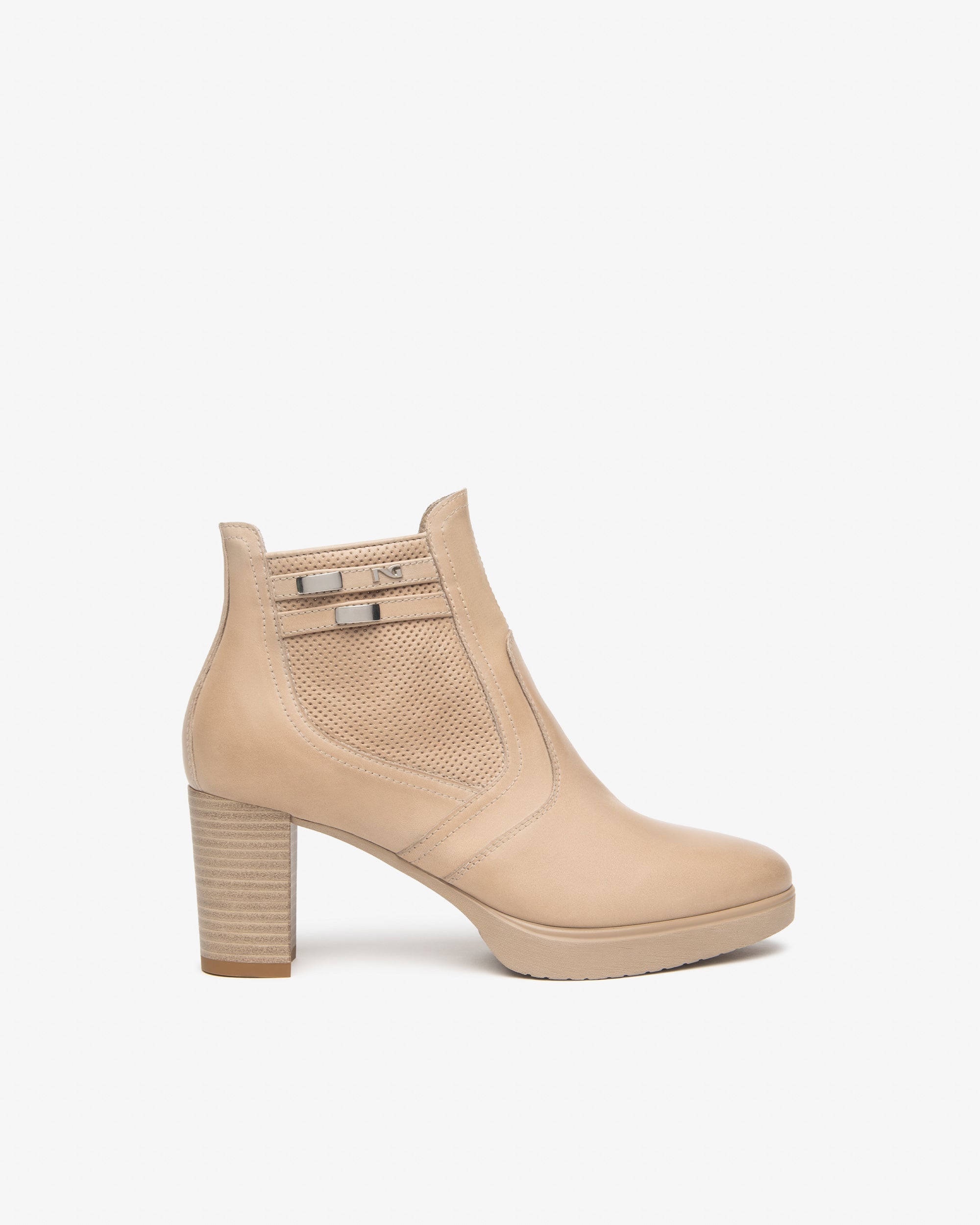  Damen-Ankle-Boots aus Leder