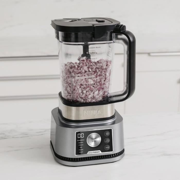 Frullatore Ninja 3 in 1 Foodi Power Nutri CB350EU - Programmi automatici - Caraffa da 2,1 l, ciotole da 700 ml e 400 ml - 1200 W