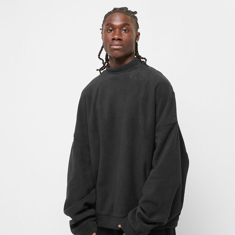 Oversized Polar Fleece Crew