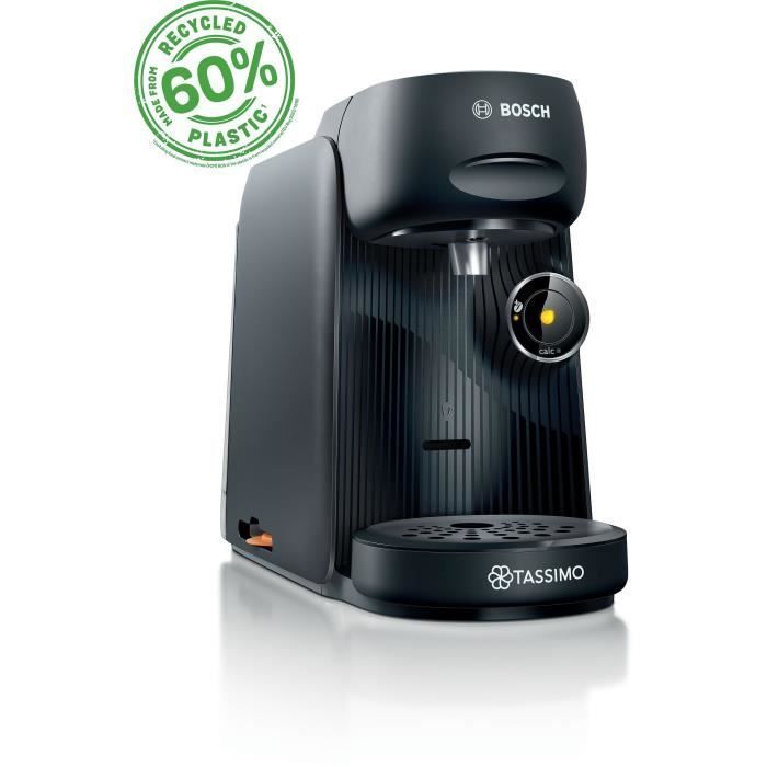 Cafetera multifunción - BOSCH - TASSIMO - T16 Finesse negra - 1400 W