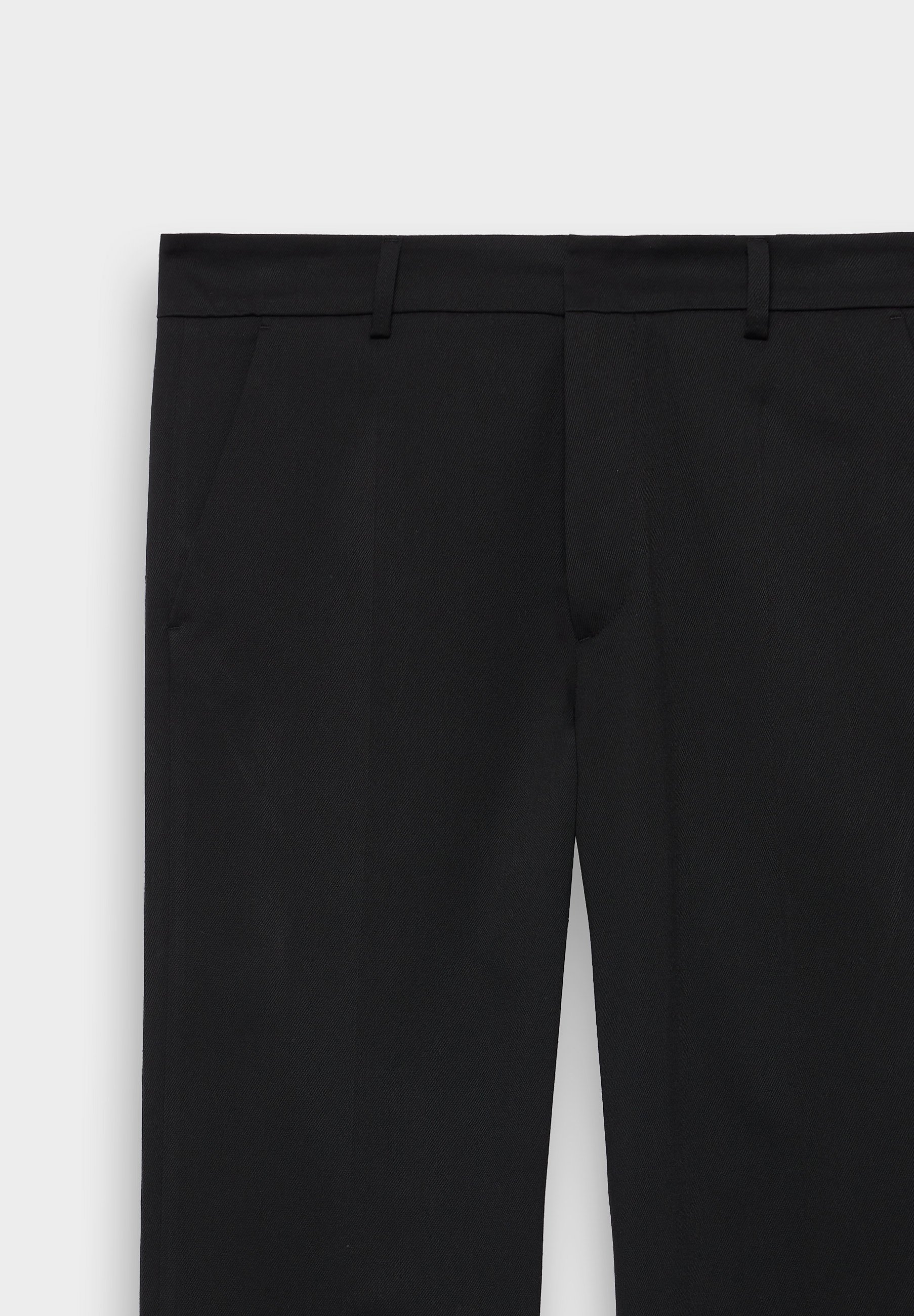 EIGHTYFIVE PLATĖJANČIOS SIUVINĖTOS UNISEX KELNĖS - Kelnės - juodos meteorito spalvos
