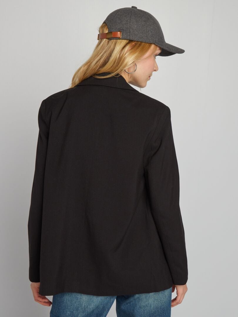 Blazer oversized - Preto
