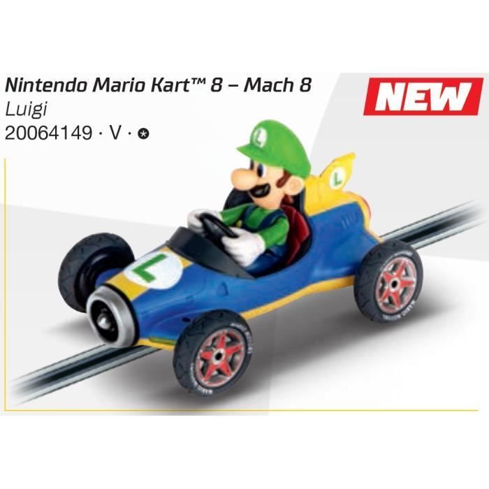 Pista de carreras Mario Kart, Mach 8, 5,3 m de largo, Carrera GO! Nintendo Mario Kart™, a partir de 6 años.