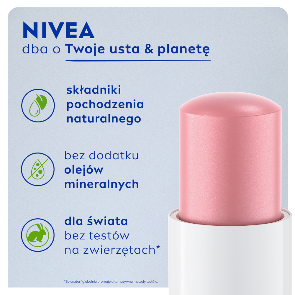 Nivea rtěnka 4,8 g perleťový lesk