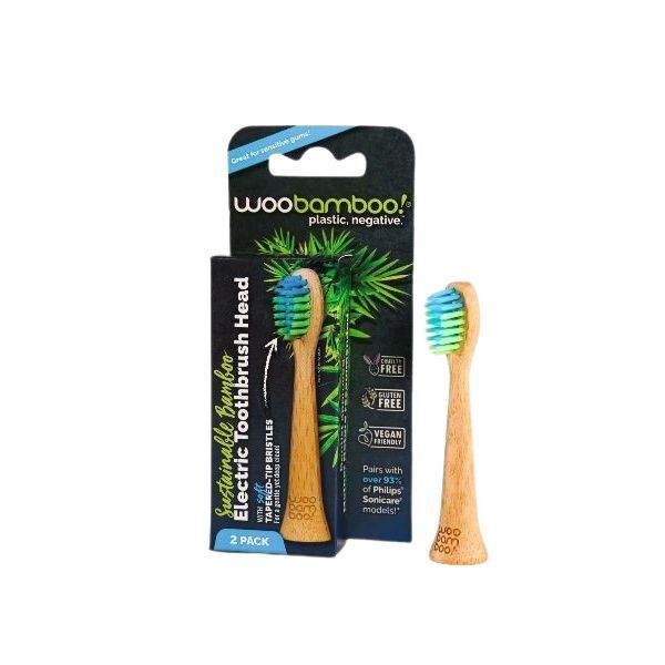 Woobamboo - Hlavice elektronického zubního kartáčku (2 ks)
