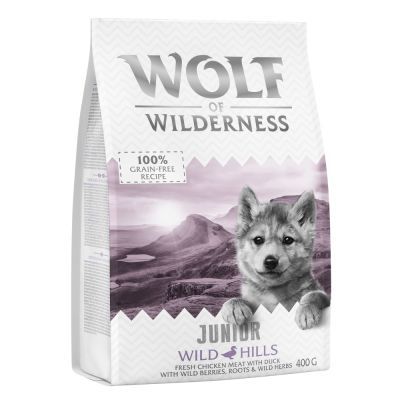Wolf of Wilderness torrfoder för hundar provpaket