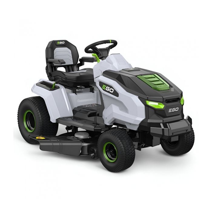 Battery-powered ride-on mower, 107cm cutting width, 6 x 12Ah batteries and 1600W charger - EGO TR4201E
