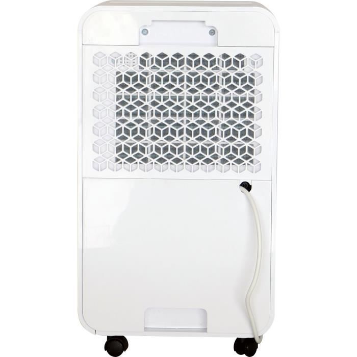 Deshumidificador eléctrico OCEANIC - Extracción de 12 litros/día - Función de secado de ropa - Pantalla LED