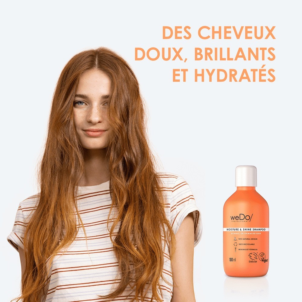 Wella Professionals Shampoing Vegan Hydratation et Brillance pour cheveux normaux et abîmés
