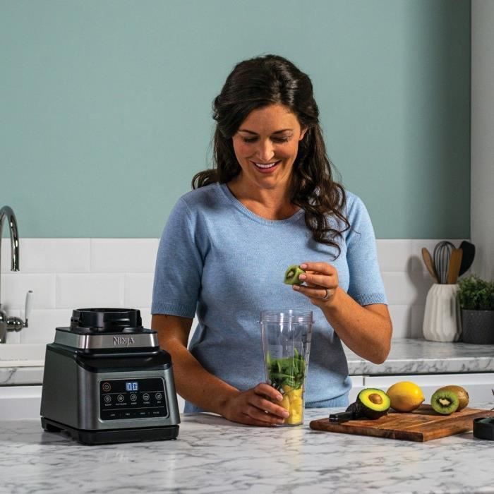 Robot multifunzione Ninja: robot da cucina, frullatore multifunzione e robot da cucina personale - BN800EU 3-in-1 Auto-IQ