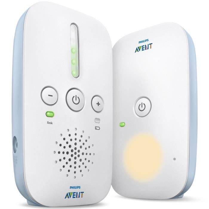 PHILIPS AVENT SCD503/26 - Monitor de bebé DECT conectado - Modo ECO inteligente - Hasta 24 horas de duración de la batería - Largo alcance
