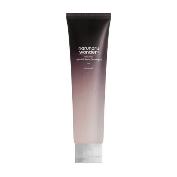 HARUHARU WONDER Svart ris Trippel AHA Mild Rensende Gel