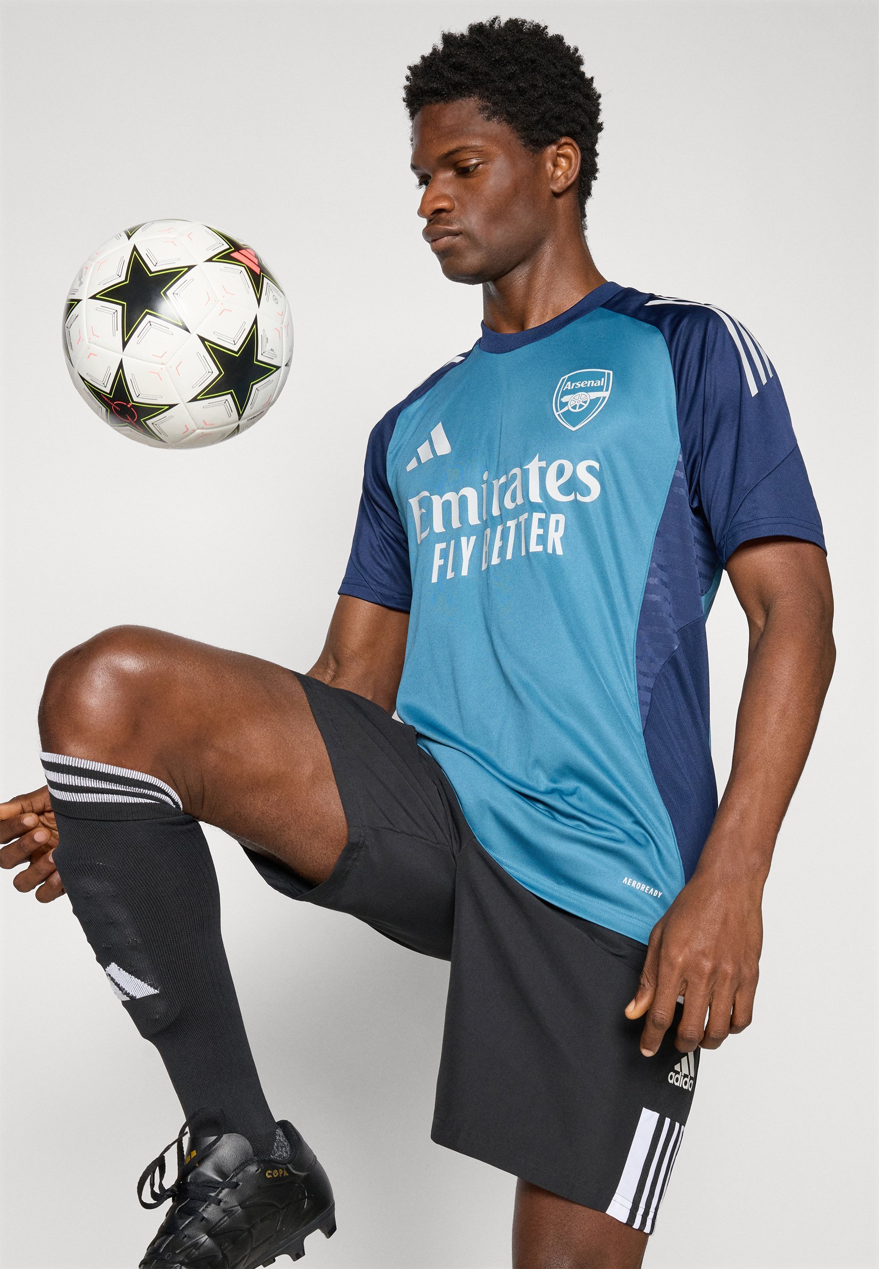 Maglia da allenamento e competizione adidas Performance ARSENAL FC 25/26 TIRO 25 - Abbigliamento da club - blu chiaro/indaco notte